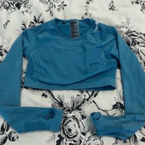 Flawless Knit Long Sleeve Crop Top